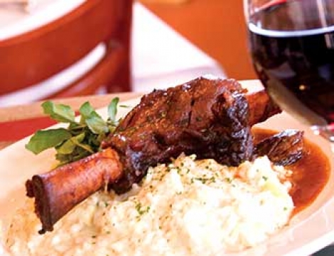 Lamb Shank Plate