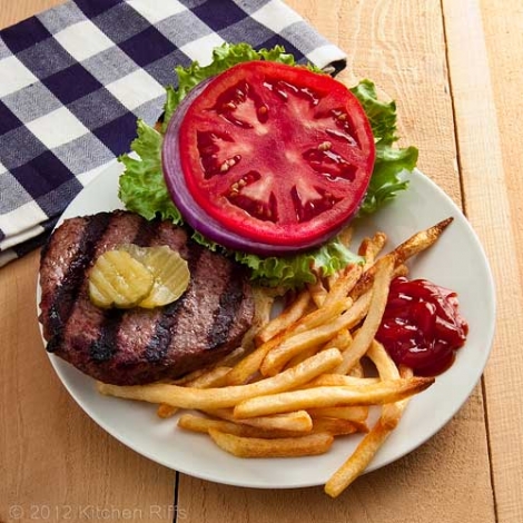 Half Pound Grilled Hamburger