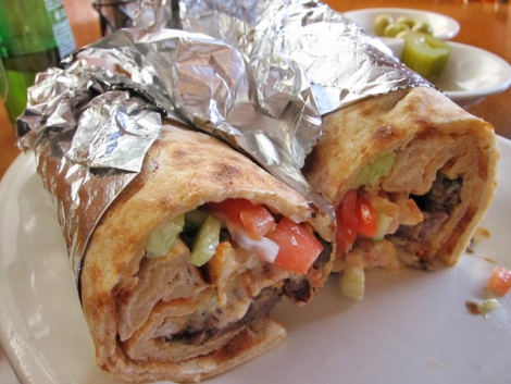 Chicken Shawarma sandwich